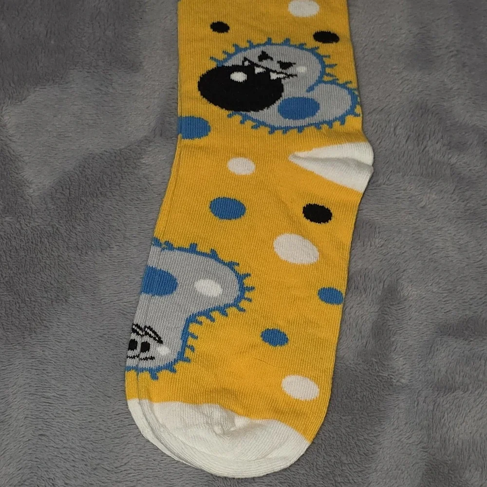 Pig Microbial Oil Remover Molecule Novelty Socks Adult Scientist Chemistry NWT